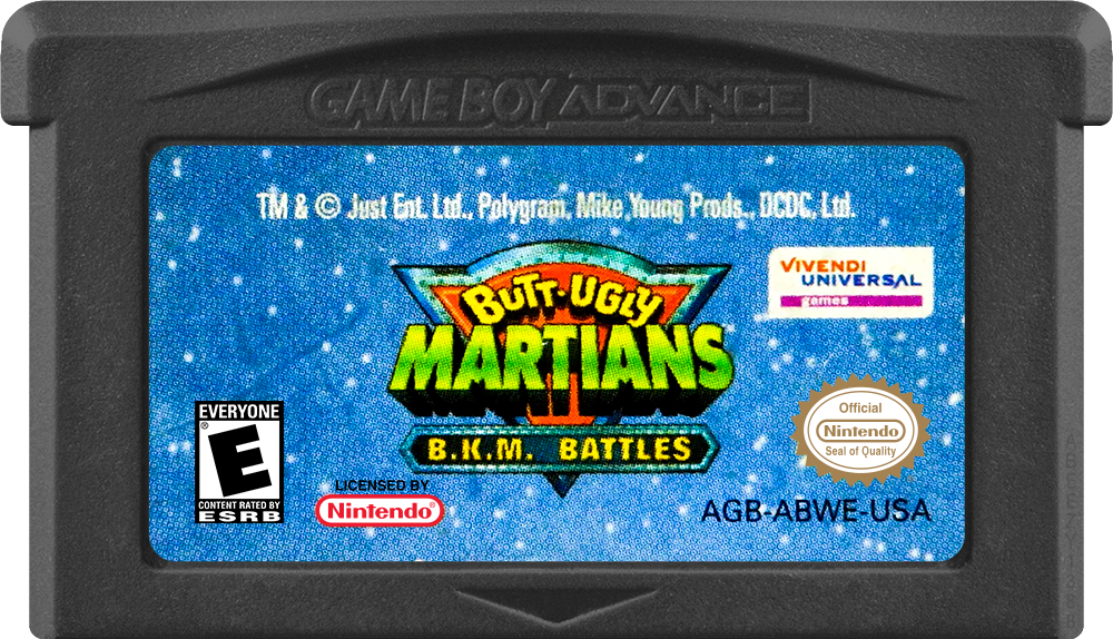 Butt Ugly Martians BKM Battles media 7 for GameBoy Advance